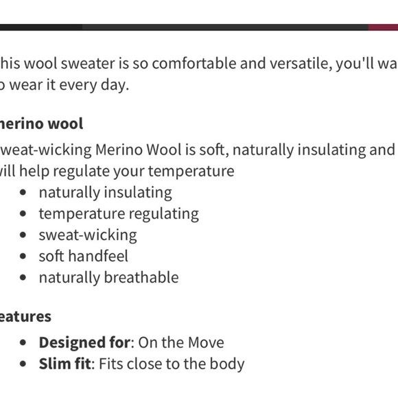 Men’s Lululemon Athletica Charcoal Crewneck Sweater Size Small Merino Wool - Picture 2 of 10